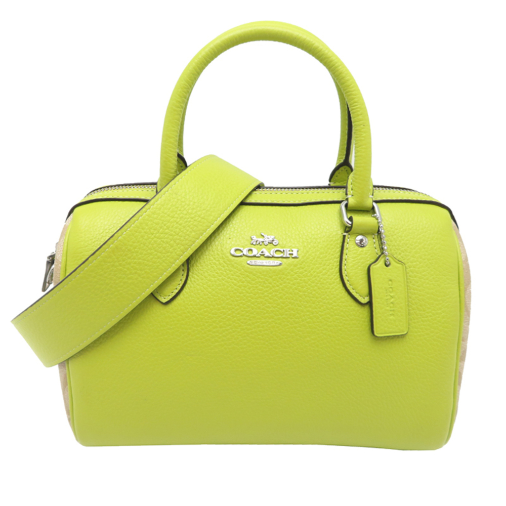 Coach Women's Boston Bag CJ592 Yellow